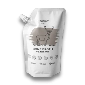 Beinkraft av hjort med økologisk reishi for hund | 400 ml