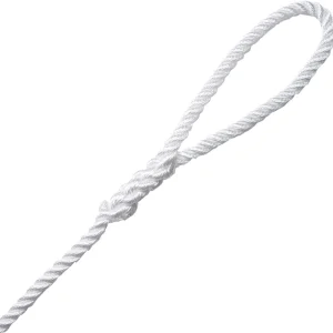Robline 3-slått fortøyningsline hvit x