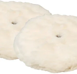 1852 Poleringspad lammeull rondell 2-pk