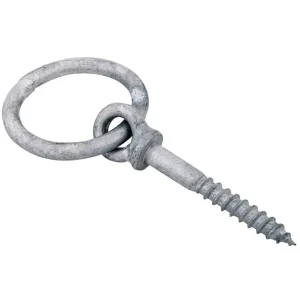 Øyebolt m/gjenger og ring