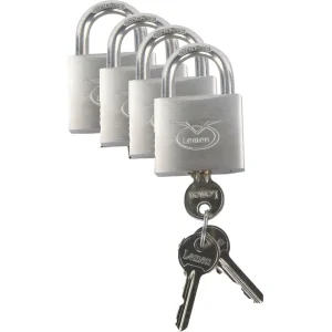 Hengelås 4 pcs Master key - Lemen