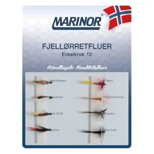Fluesett Fjellørret 8-pk